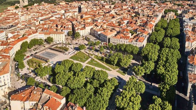 35. « Prix spécial cœur de ville », Béziers (34), place Jean-Jaurès. ©Ville de Béziers